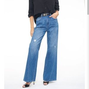 Pistola Ruby High Rise Palazzo Denim